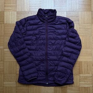 Women's Purple Puffer Jacket